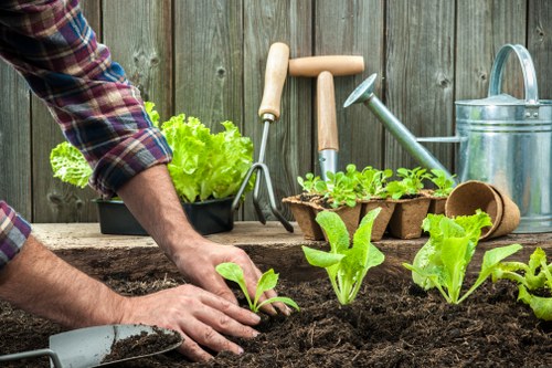 Garden safety assessment for gardening work